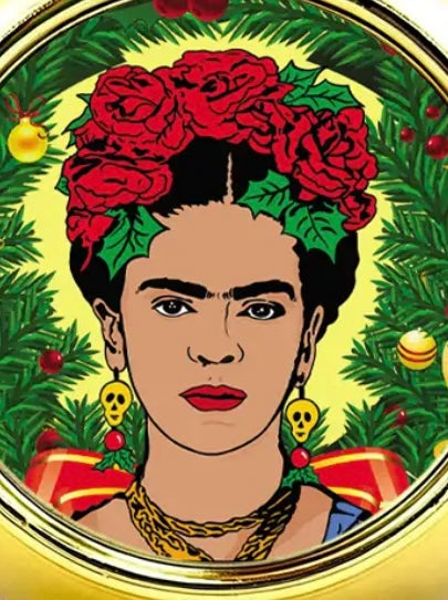 Frida Khalo Christmas Bauble
