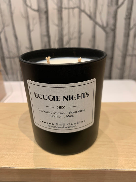 Boogie Nights Candle with cotton gift bag