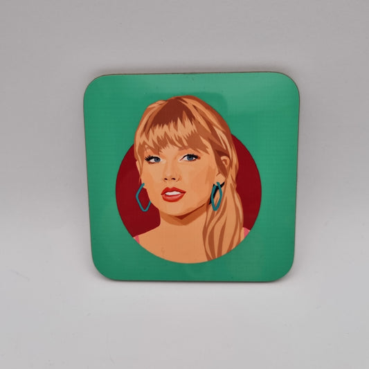 Taylor Swift Coaster - Green
