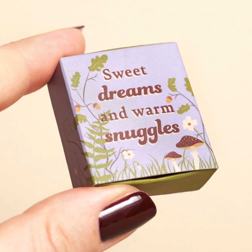 Tiny Matchbox Ceramic Fox Token
