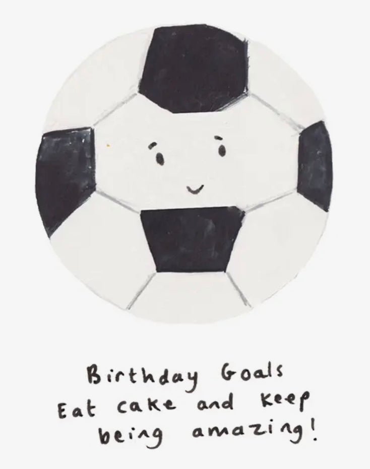 Football Birthday Card