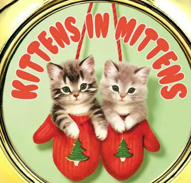 Kittens in Mittens Christmas Bauble