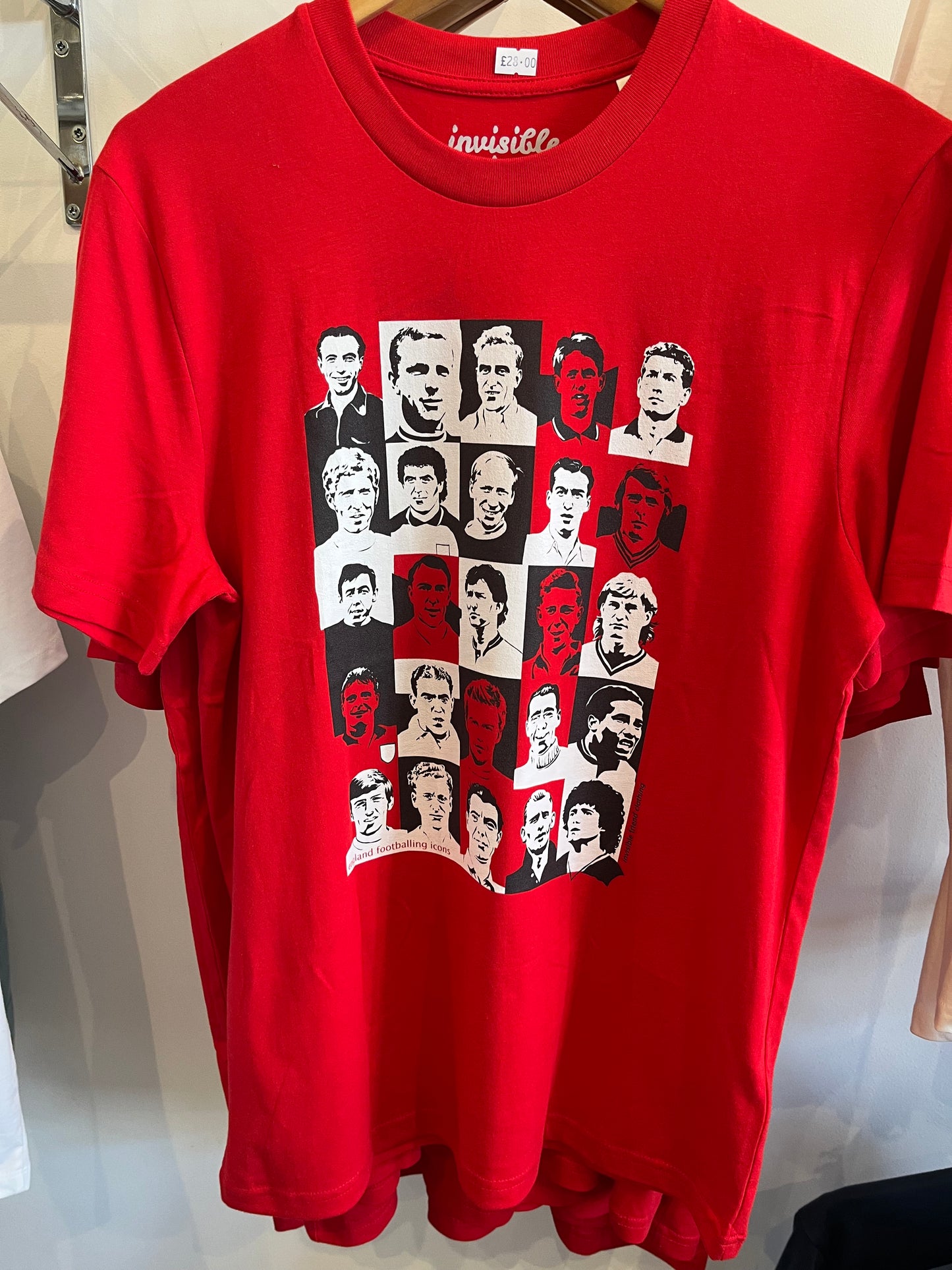 England Footballing Icons T-Shirt