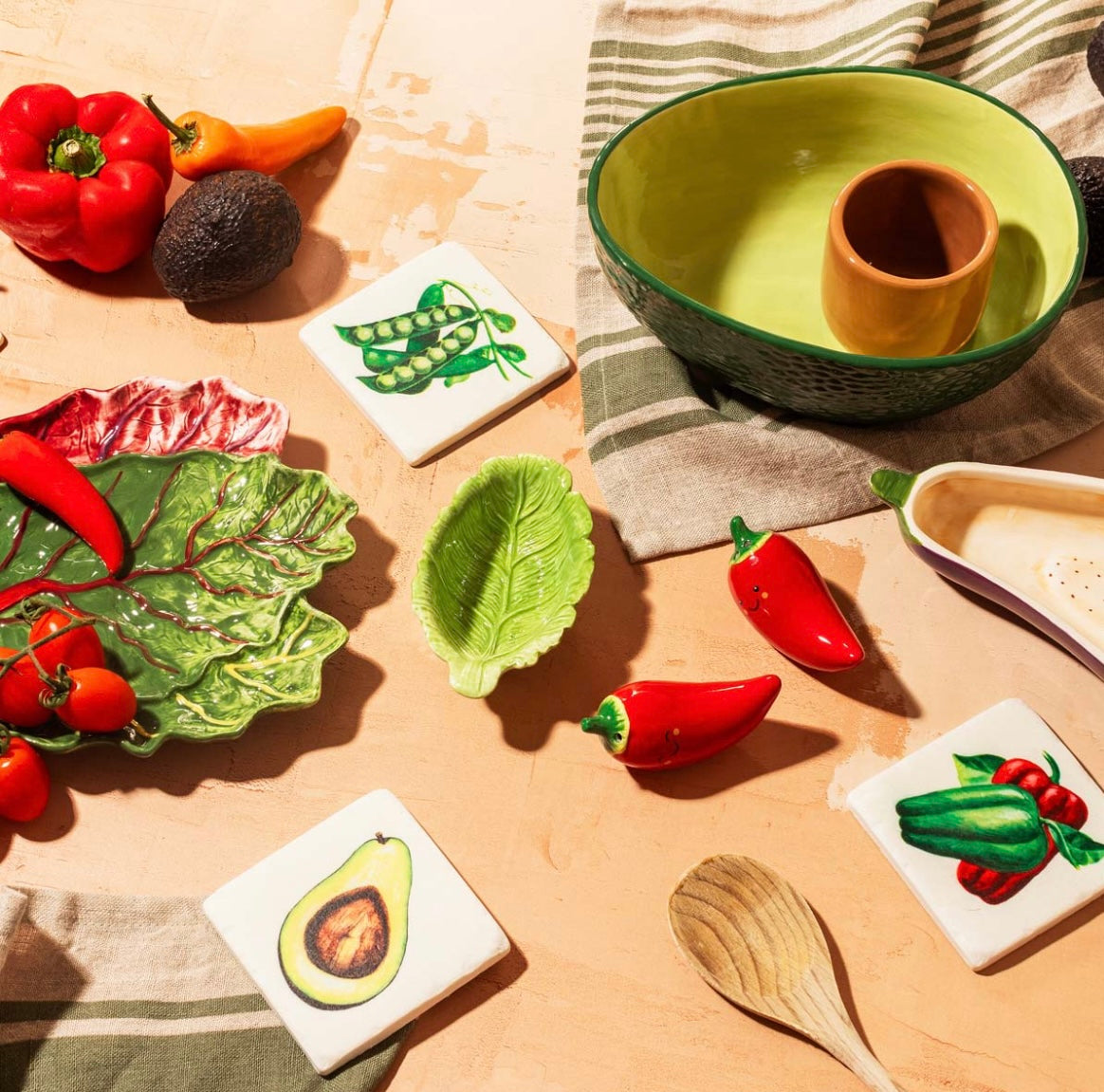 Chillies Salt and Pepper Shakers