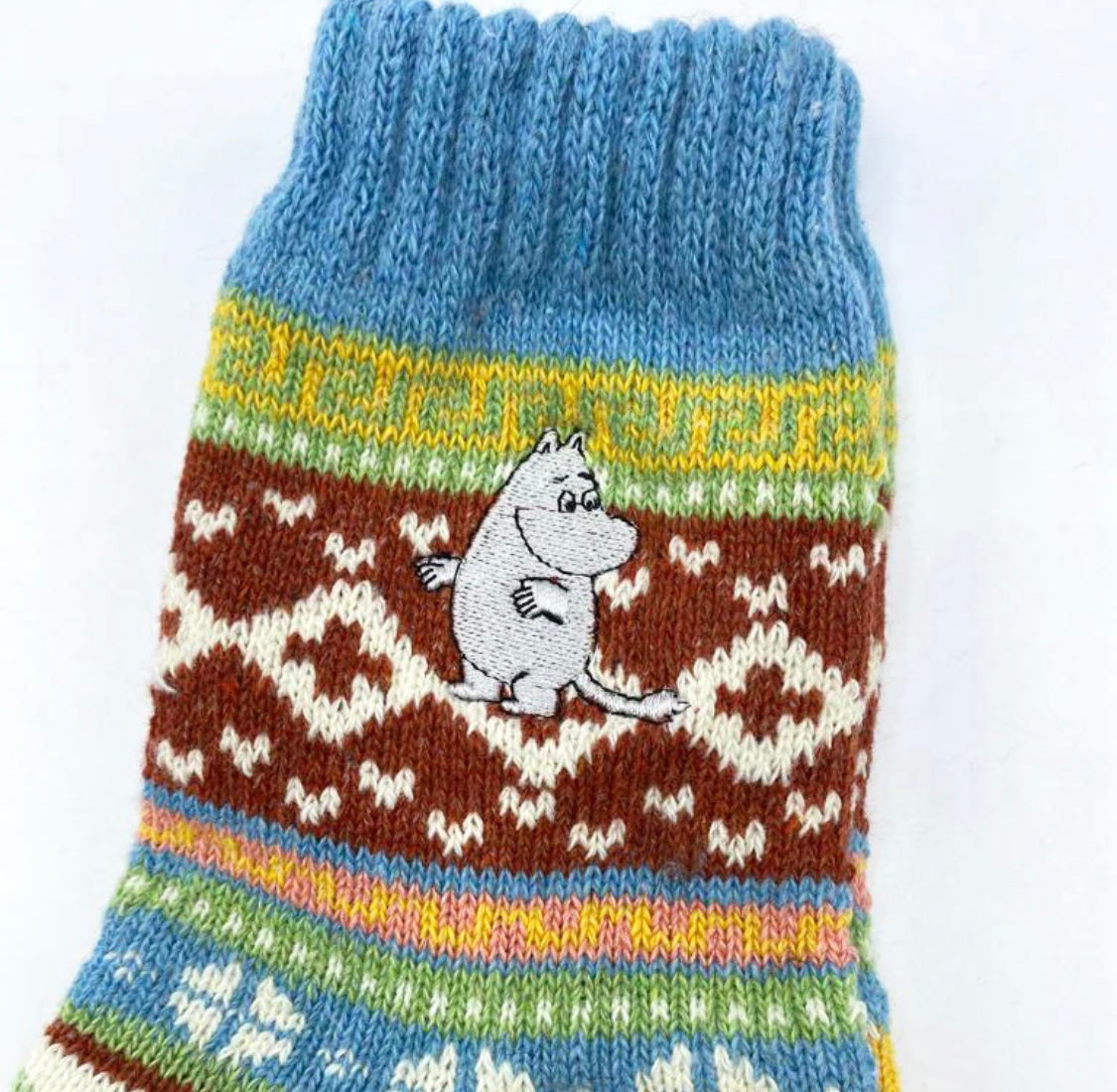 Moomin Fair Isle Socks