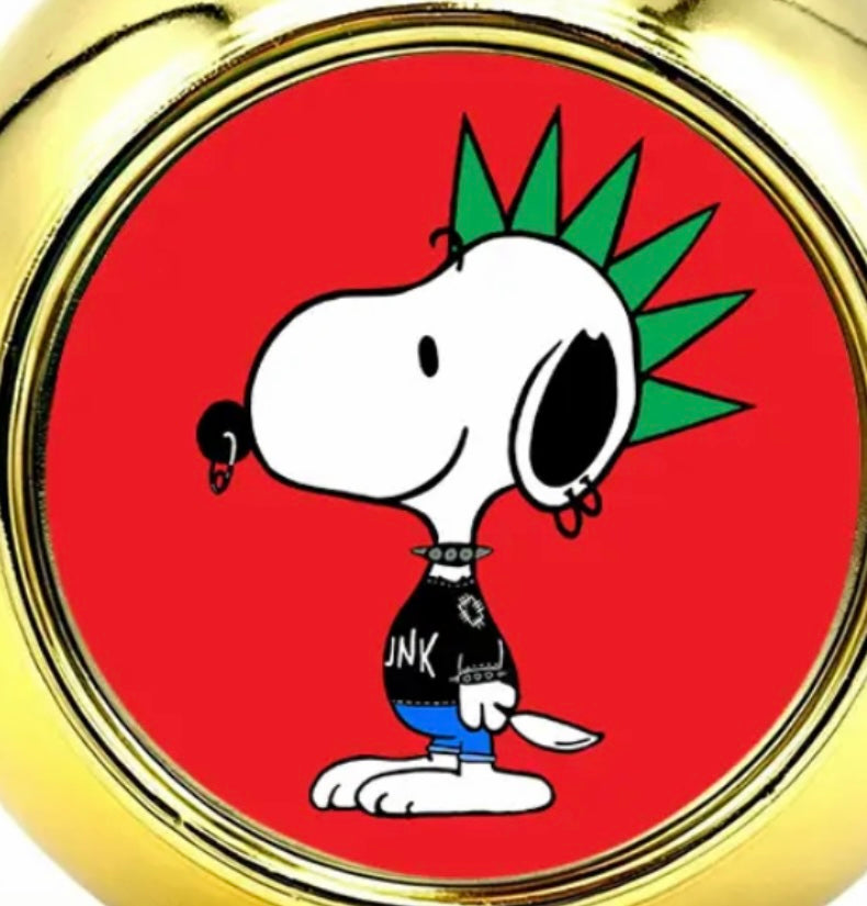 Punk Rock Snoopy Christmas Bauble