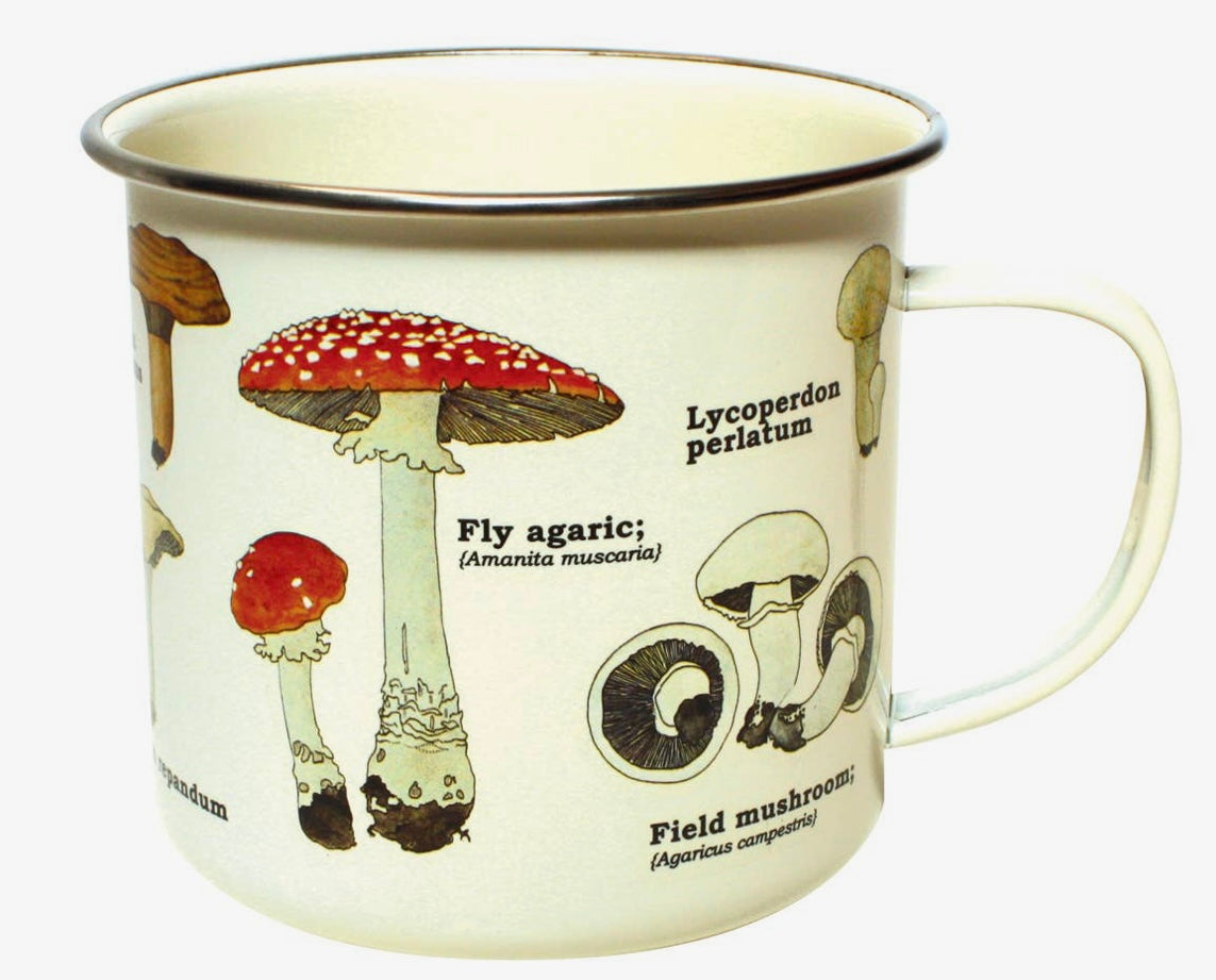 Mushroom Enamel Mug