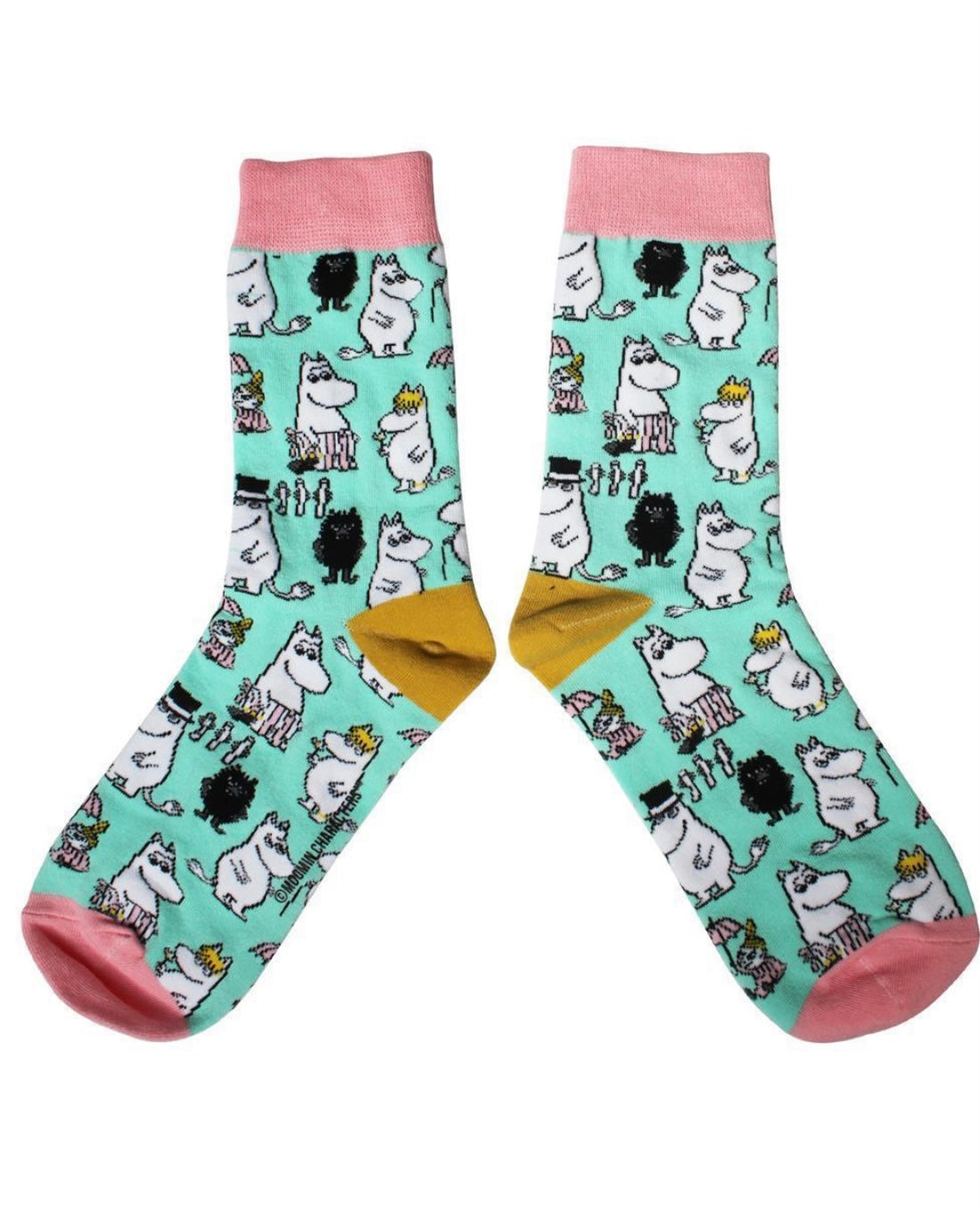 Moomin Family Print Socks