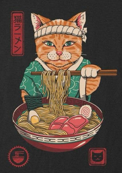 Cat Ramen T-Shirt