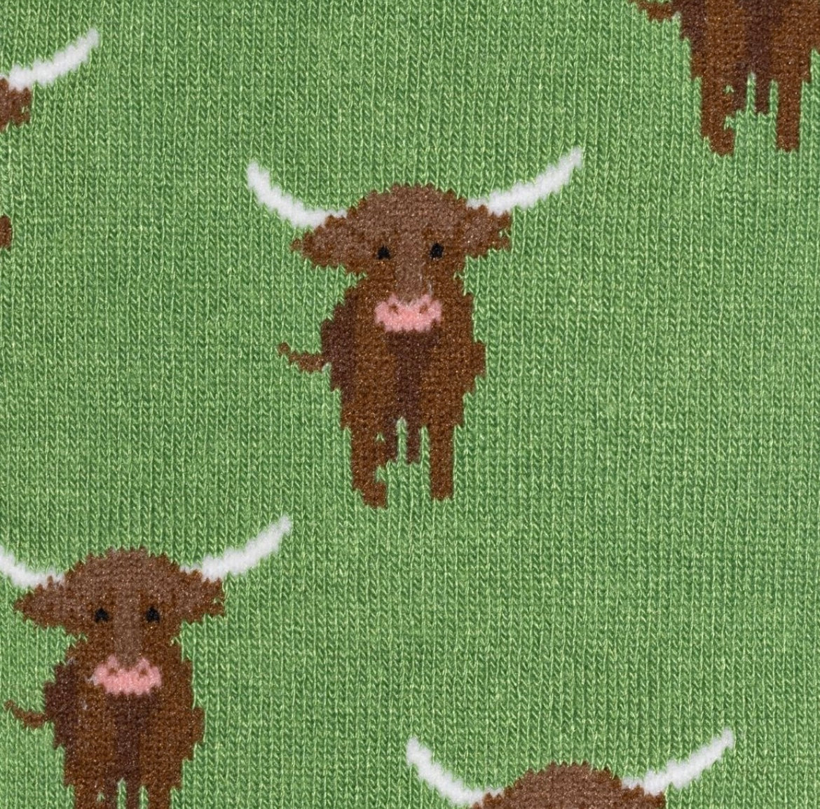 Highland Cow Bamboo Socks