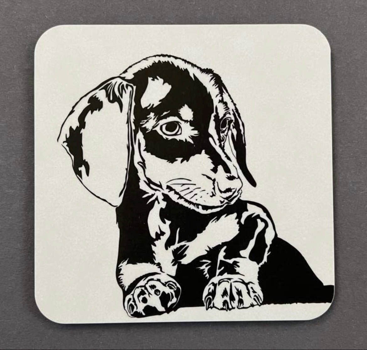 Dachshund Coaster
