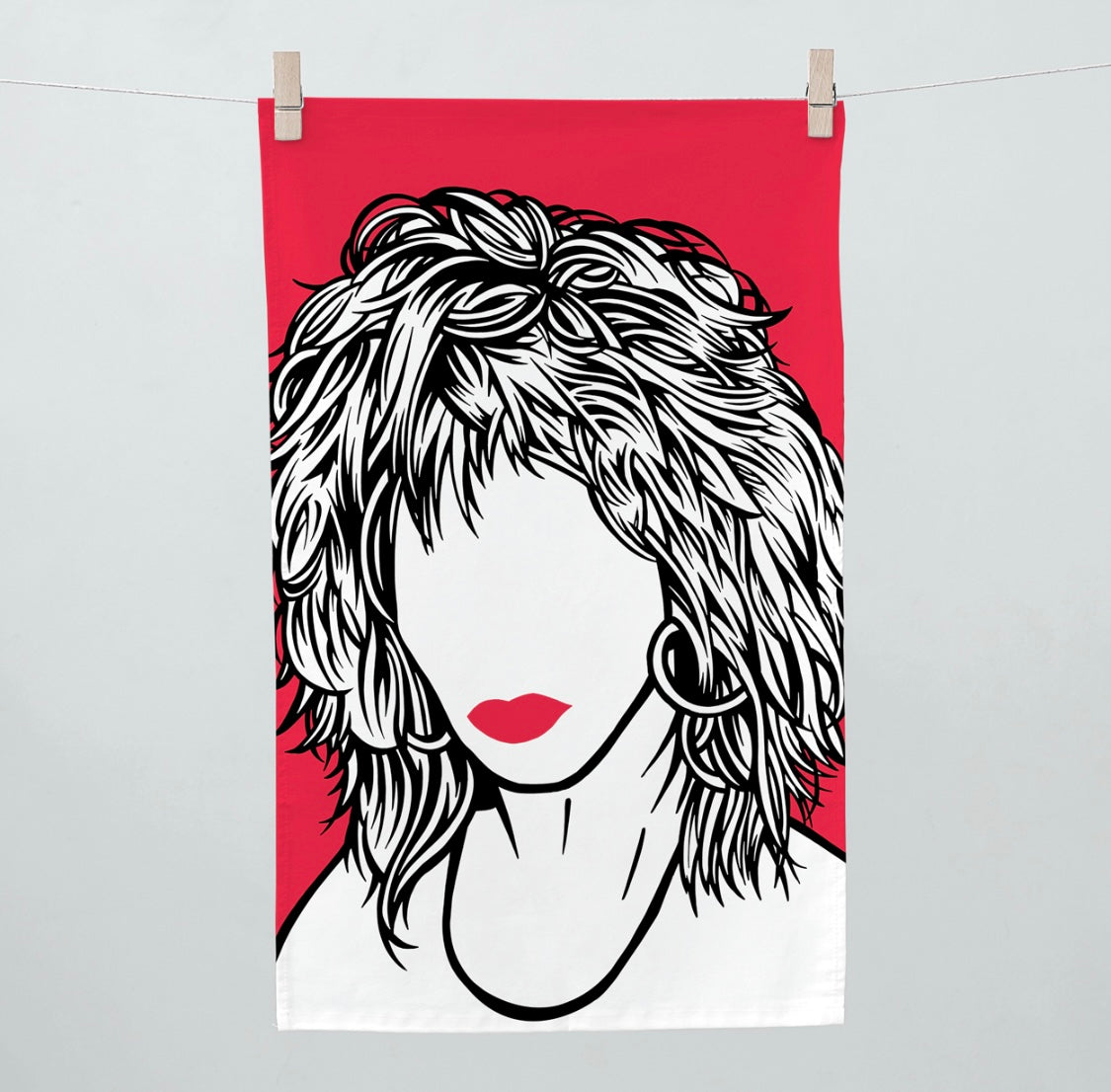 Tina Turner Tea Towel