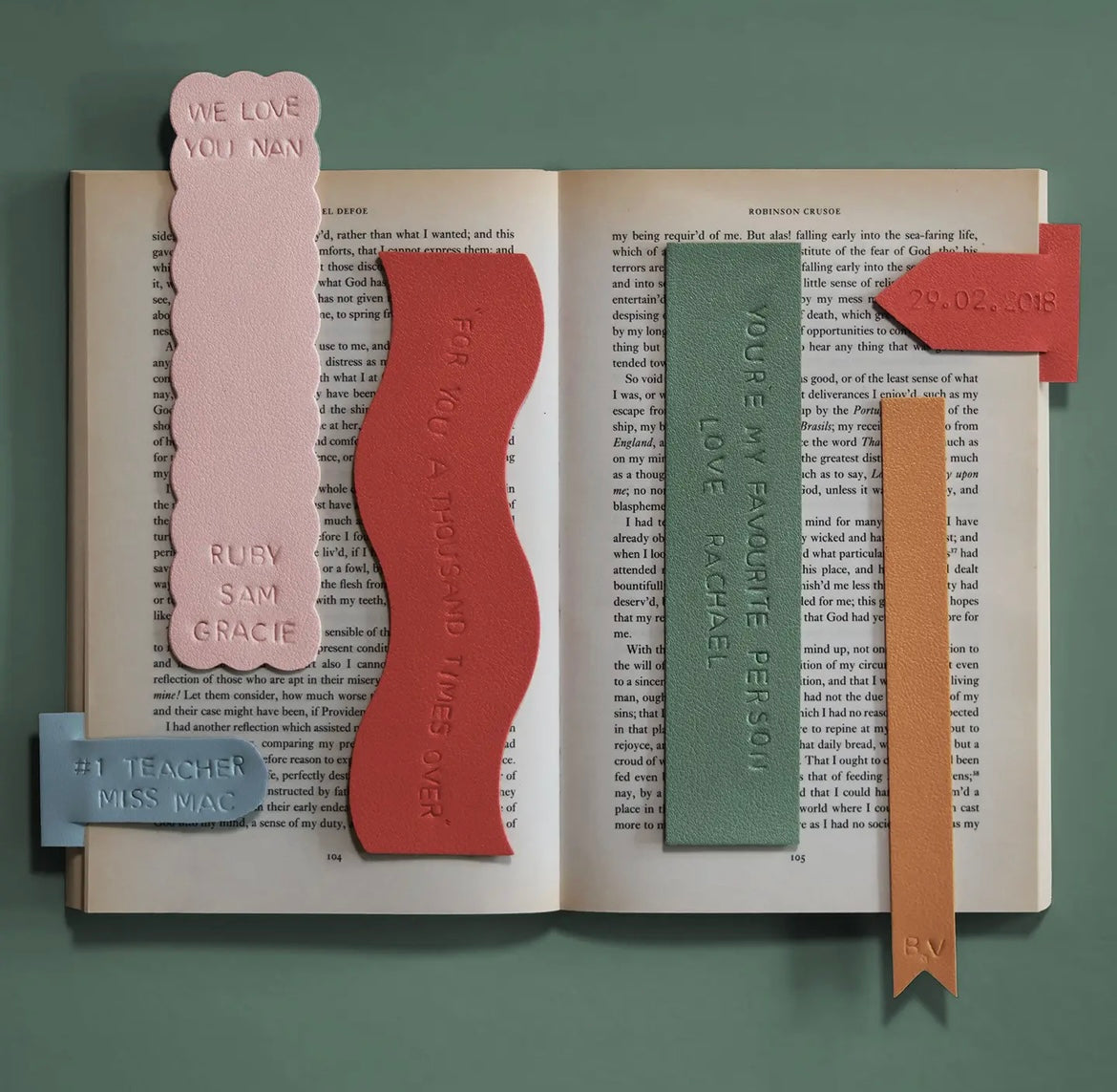 Personalised Bookmarks DIY Kit