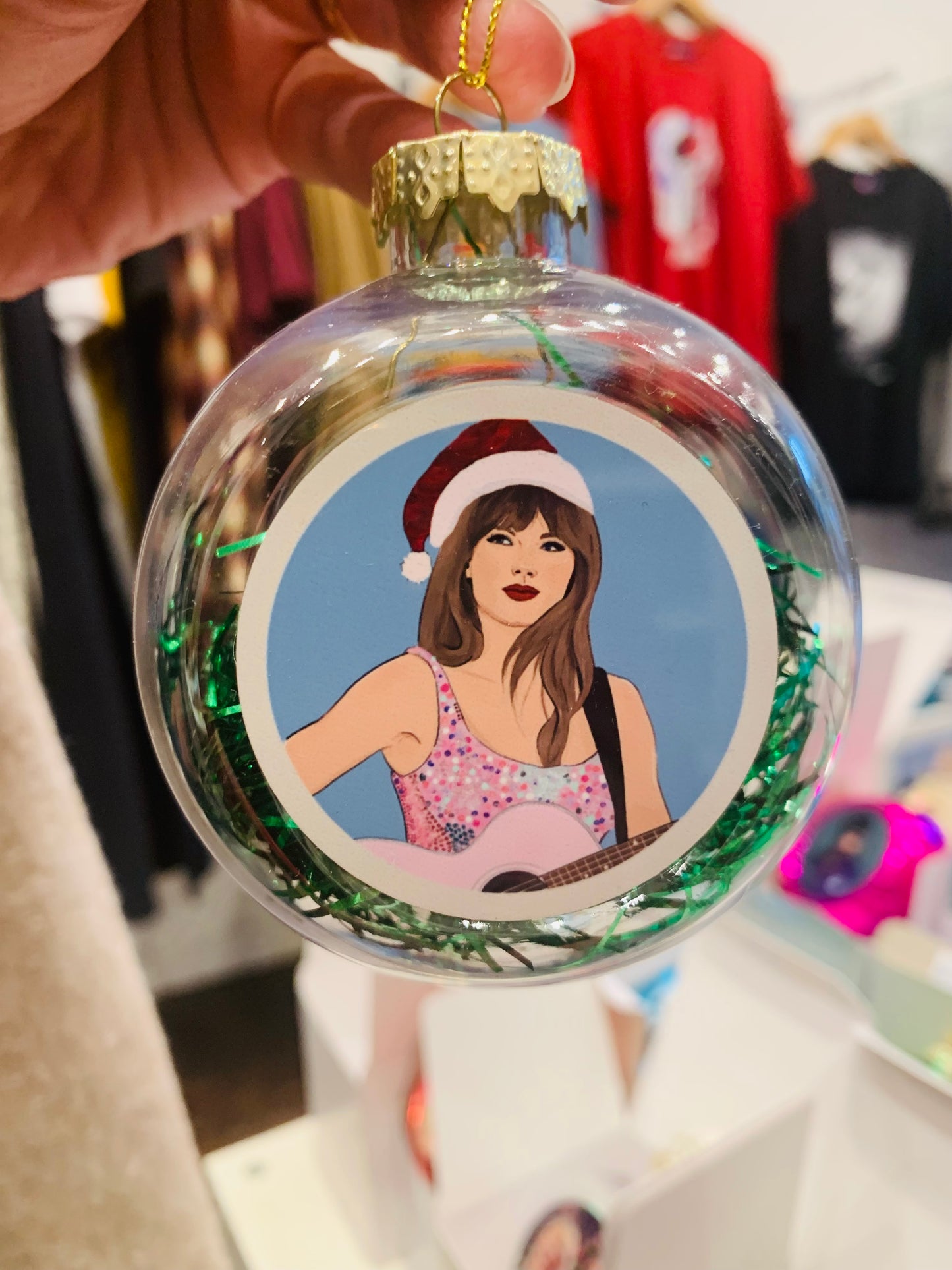 Taylor Swift Christmas Bauble