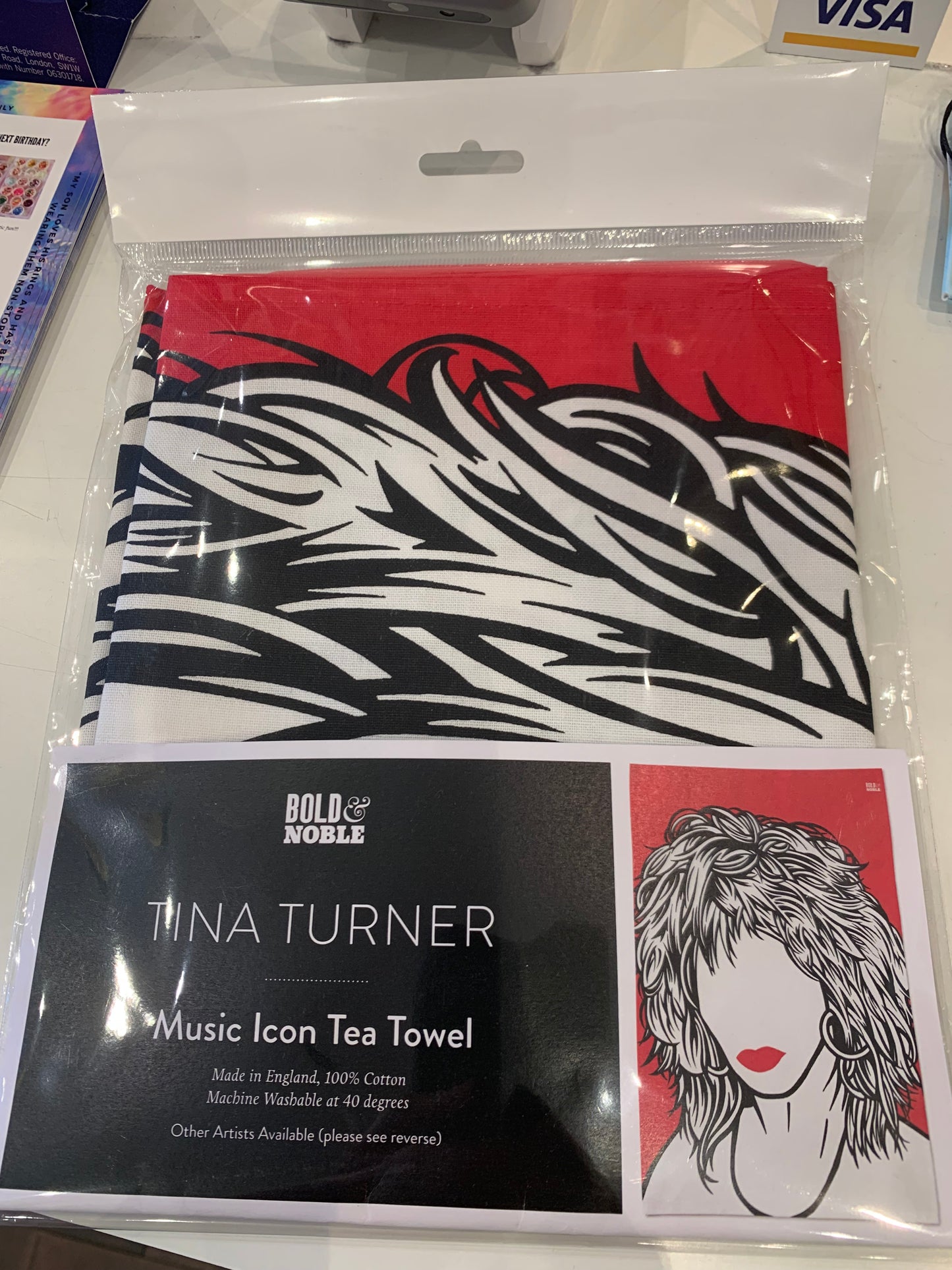 Tina Turner Tea Towel