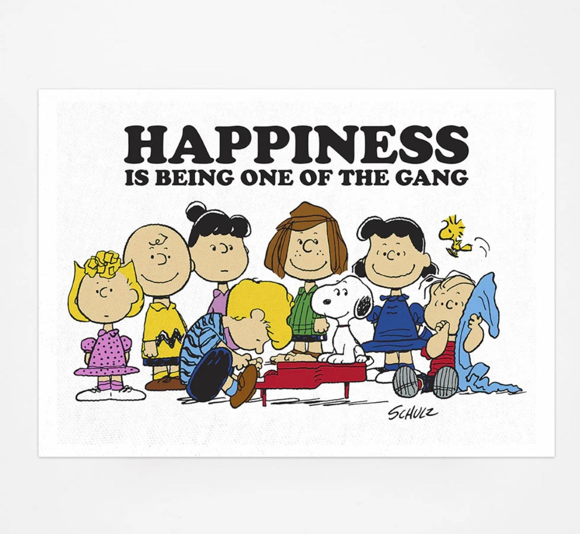 Peanuts Gang Tea Towel