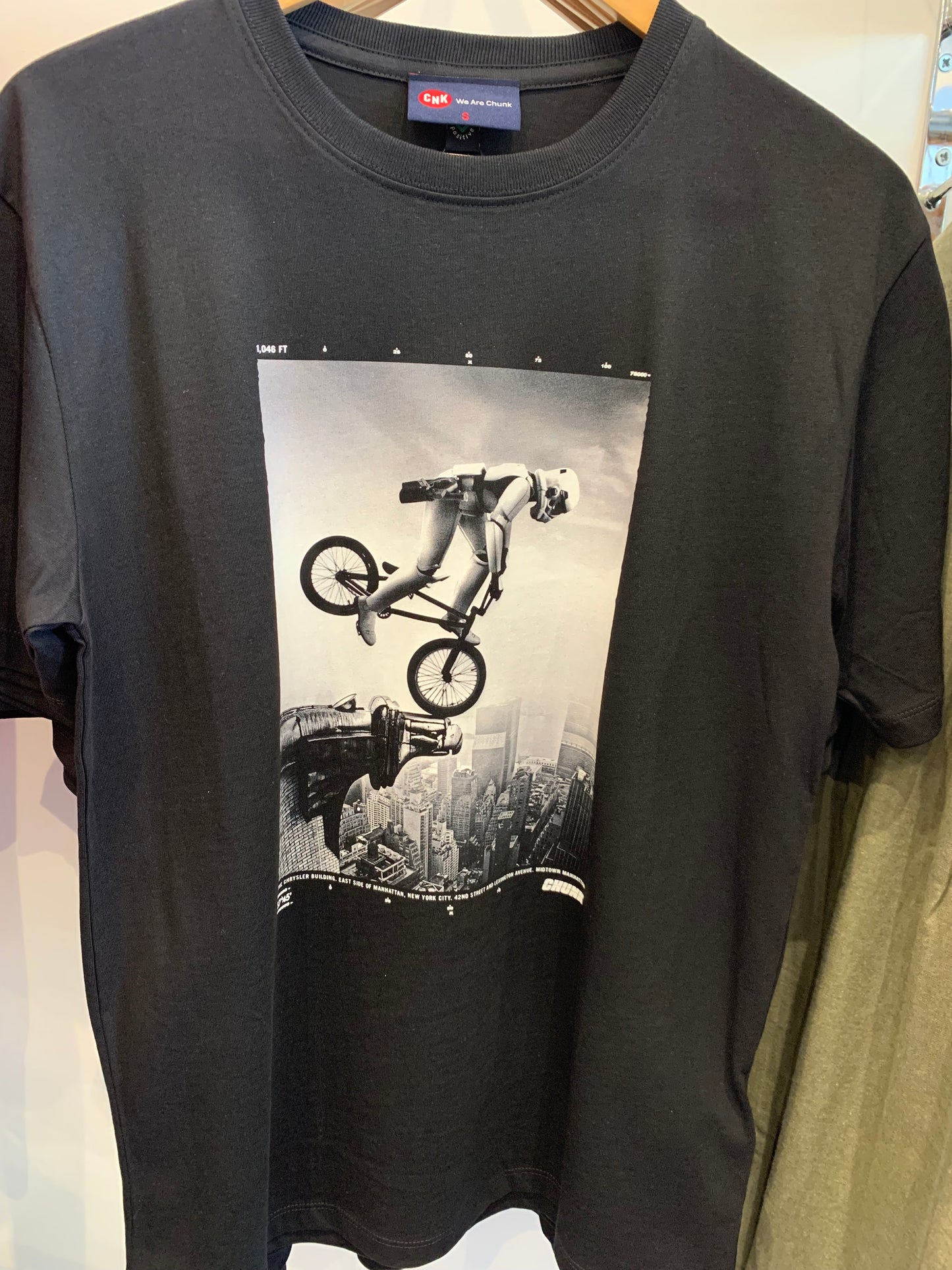 Star Wars BMX Trooper T-Shirt by Chunk