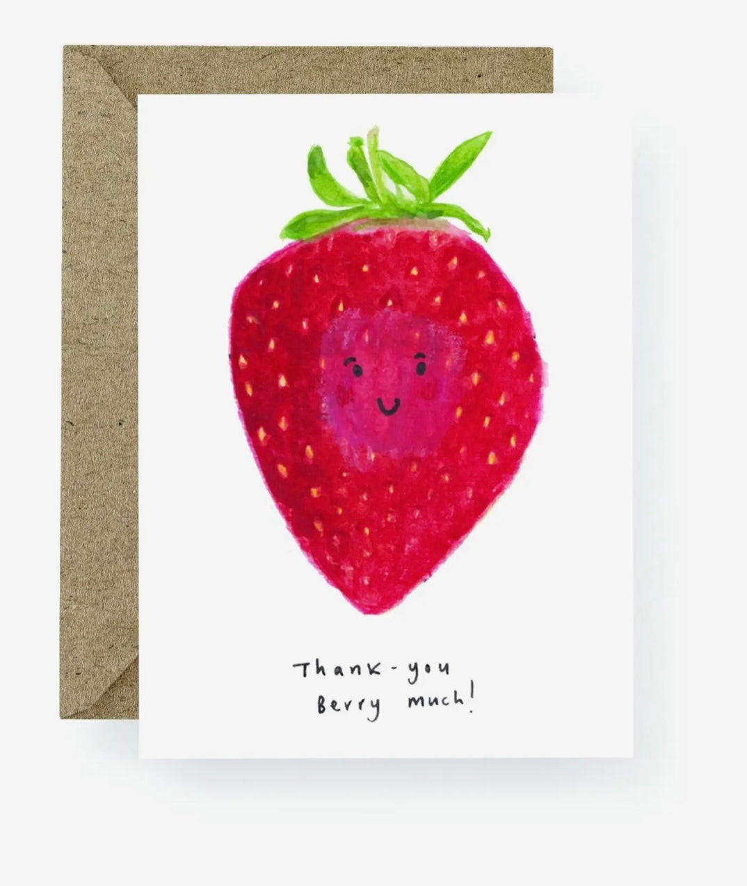 Strawberry Thank You Card