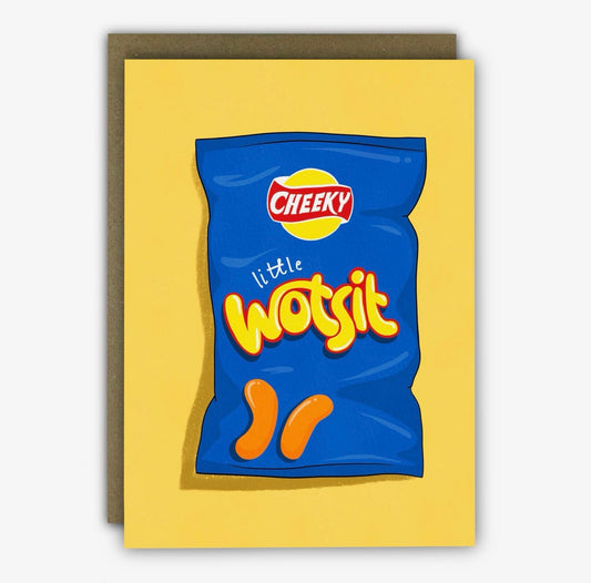 Cheeky Little Wotsit Birthday Card