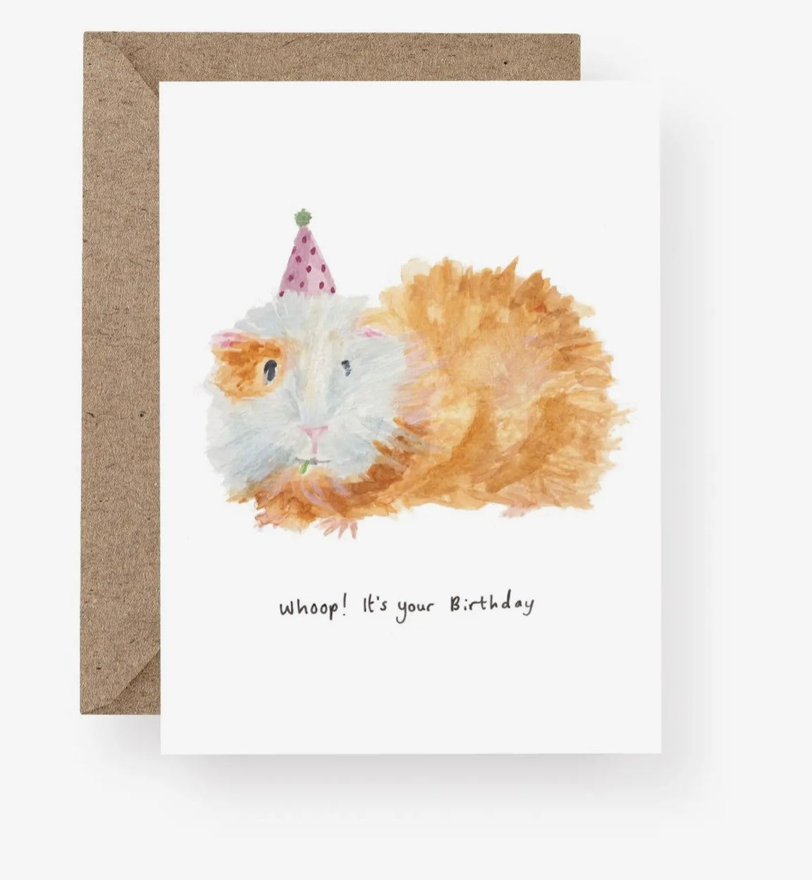 Guinea Pig Birthday Card
