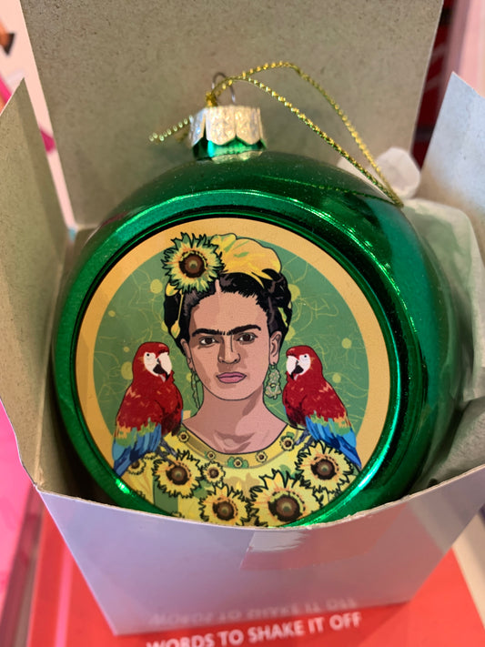 Frida Khalo Christmas Bauble