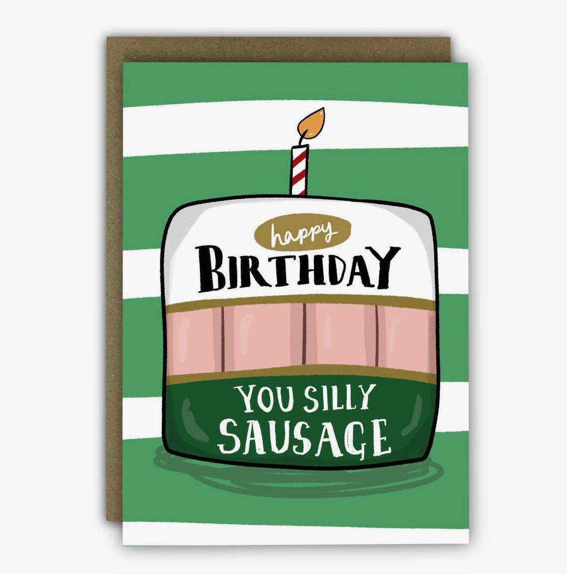 Silly Sausage Birthday Card