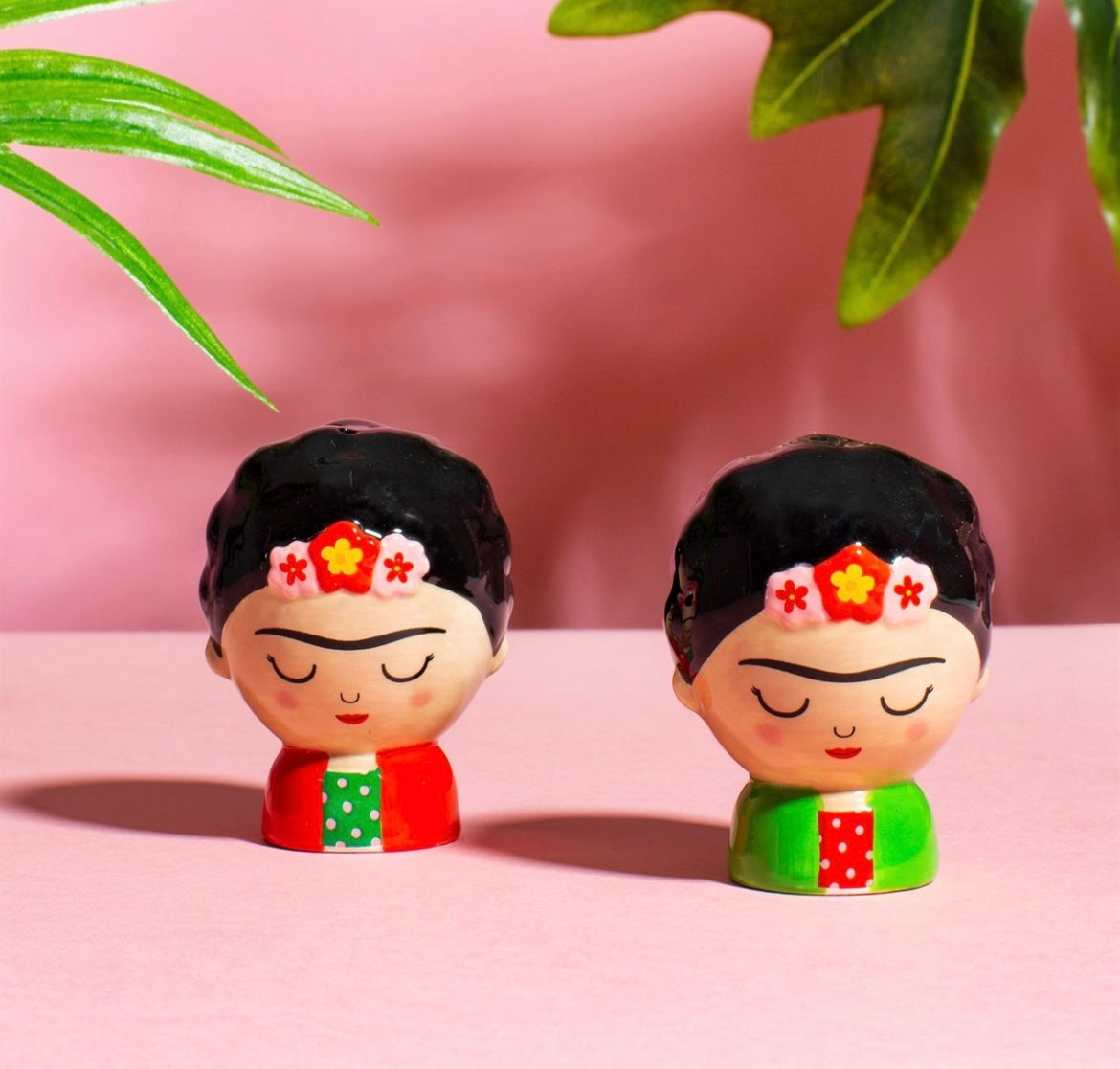 Frida Salt and Pepper Shakers