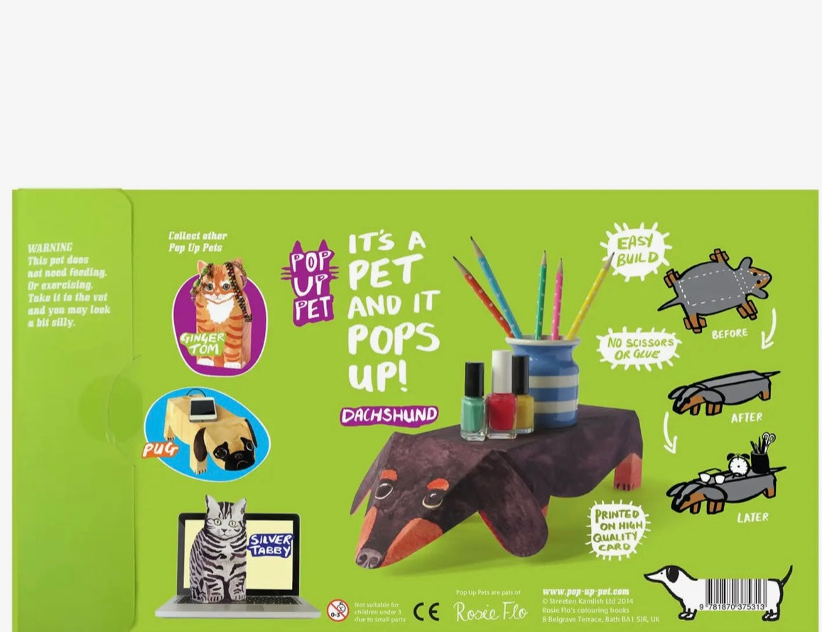 Pop Up Pet Dachshund