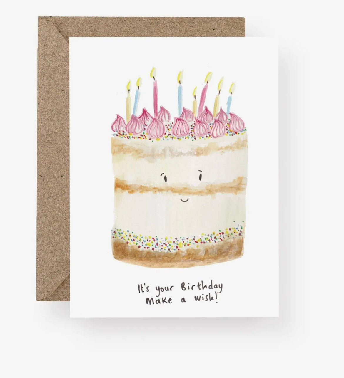 Birthday Cake Birthday Card