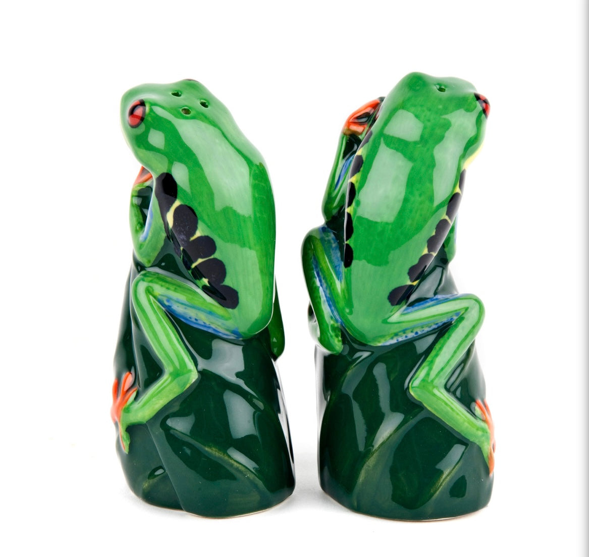 Tree Frog Salt and Pepper Shakers