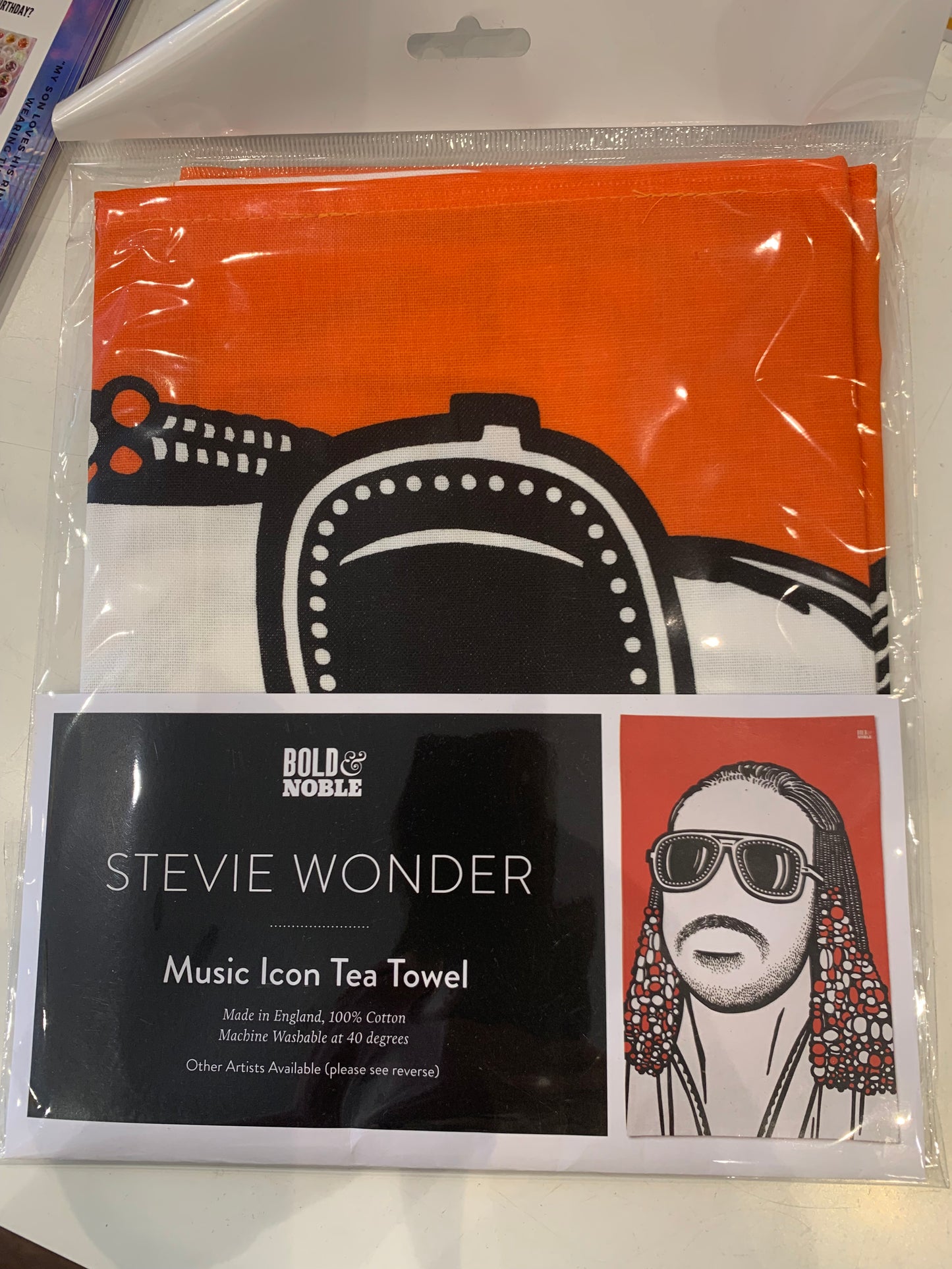 Stevie Wonder Tea Towel