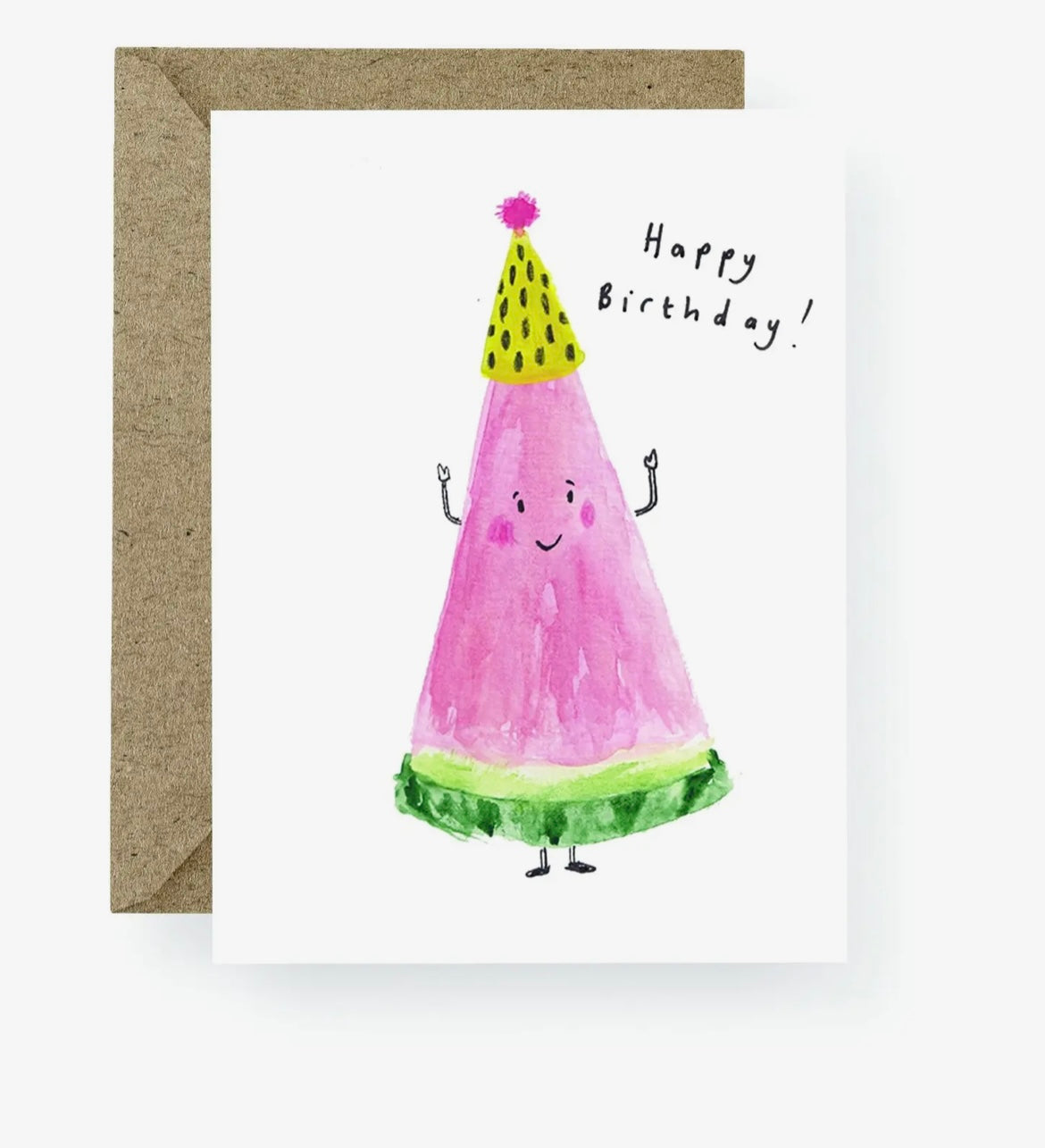 Watermelon Birthday Card