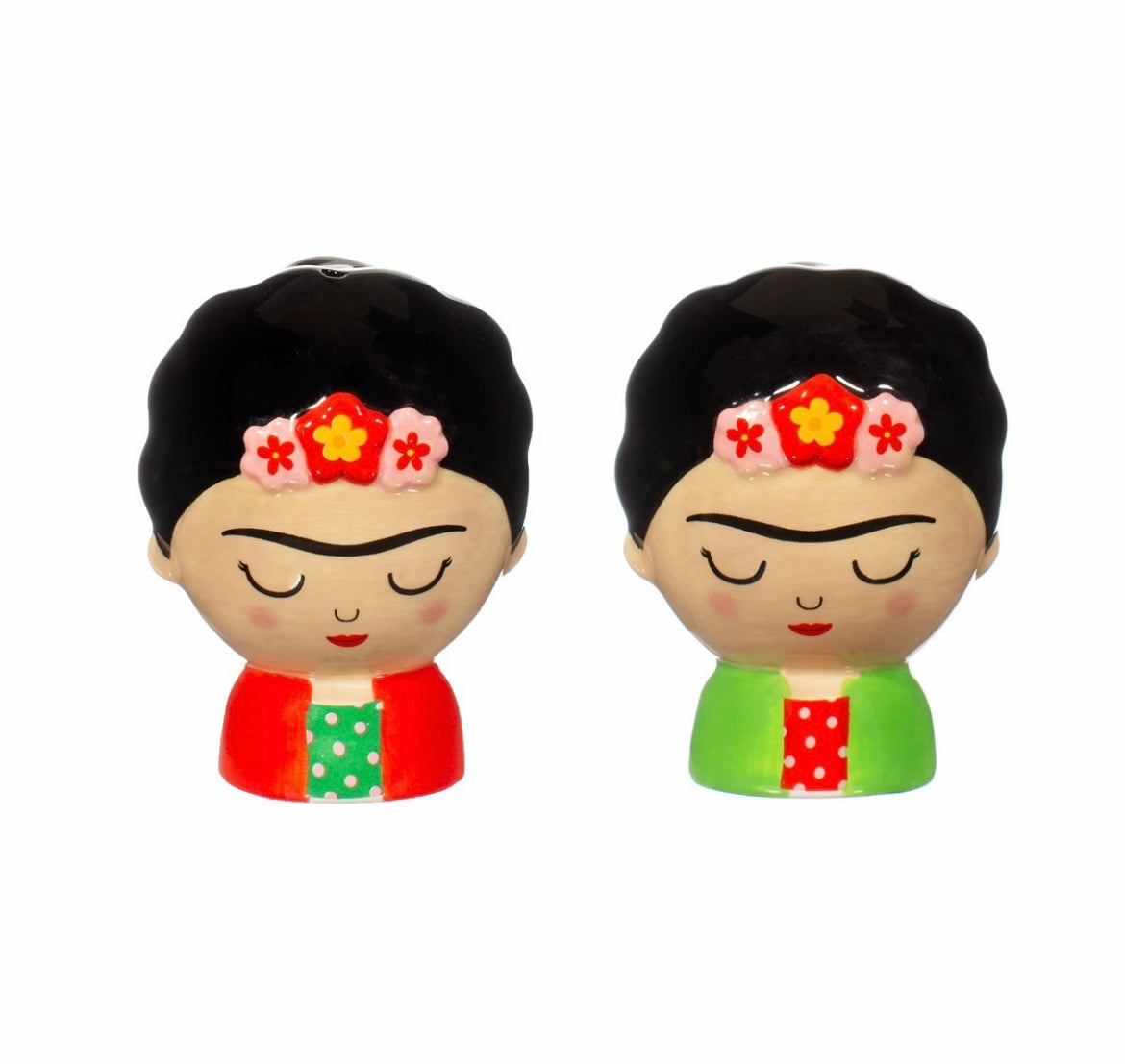 Frida Salt and Pepper Shakers