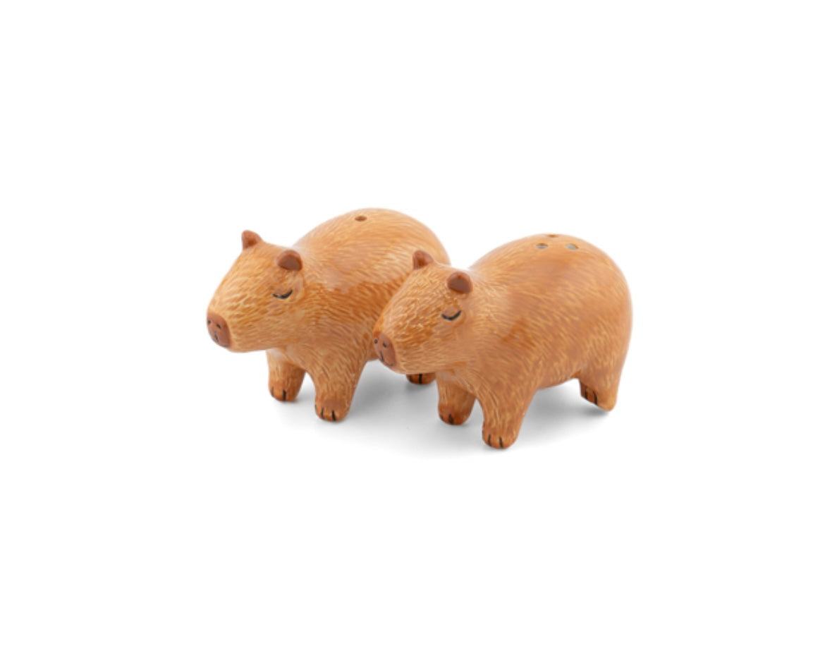 Capybara Salt and Pepper Shakers