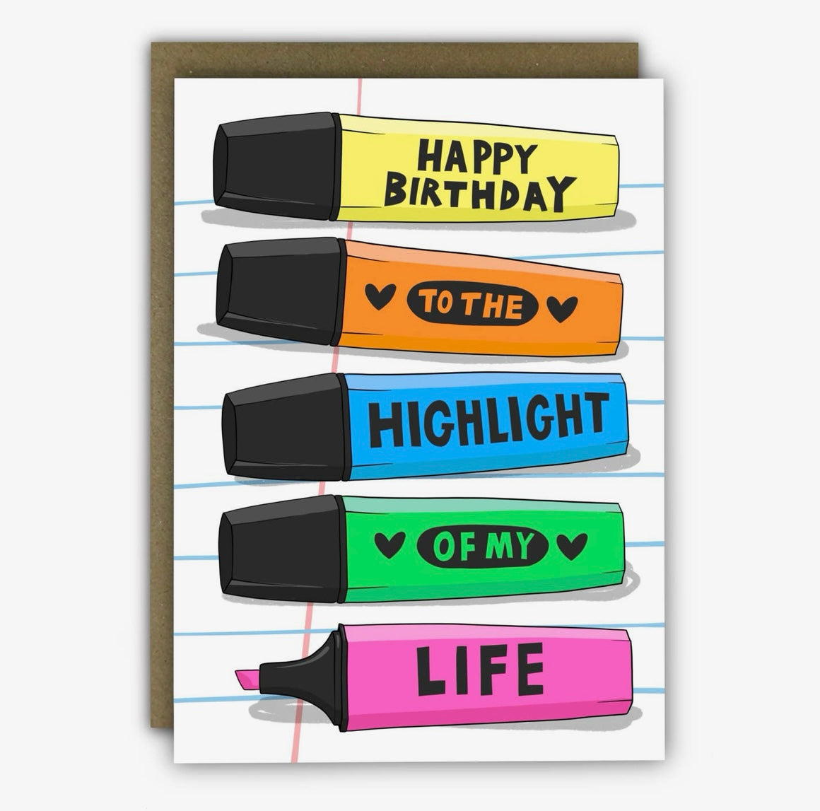Highlight Of My Life Birthday Card
