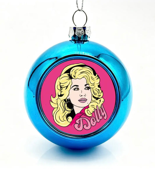Dolly Parton Christmas Bauble