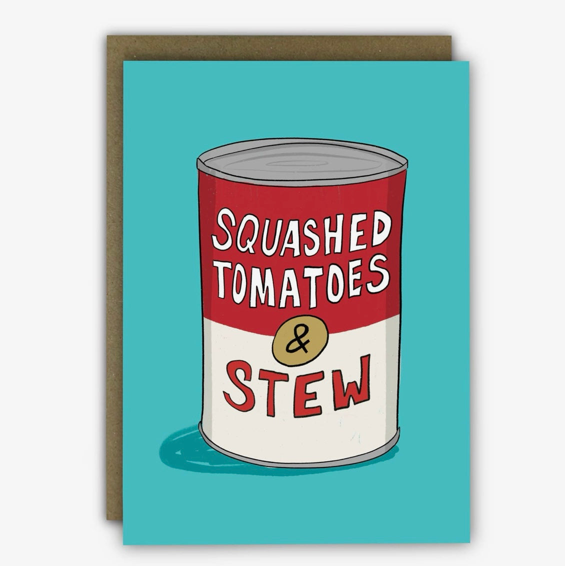 Squashed Tomatoes Birthday Card