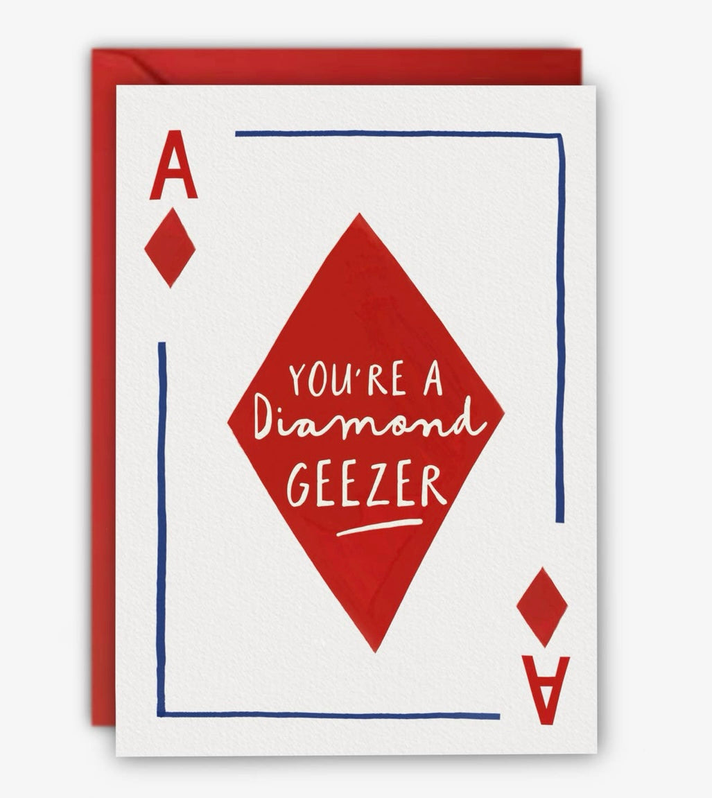 Diamond Geezer Card