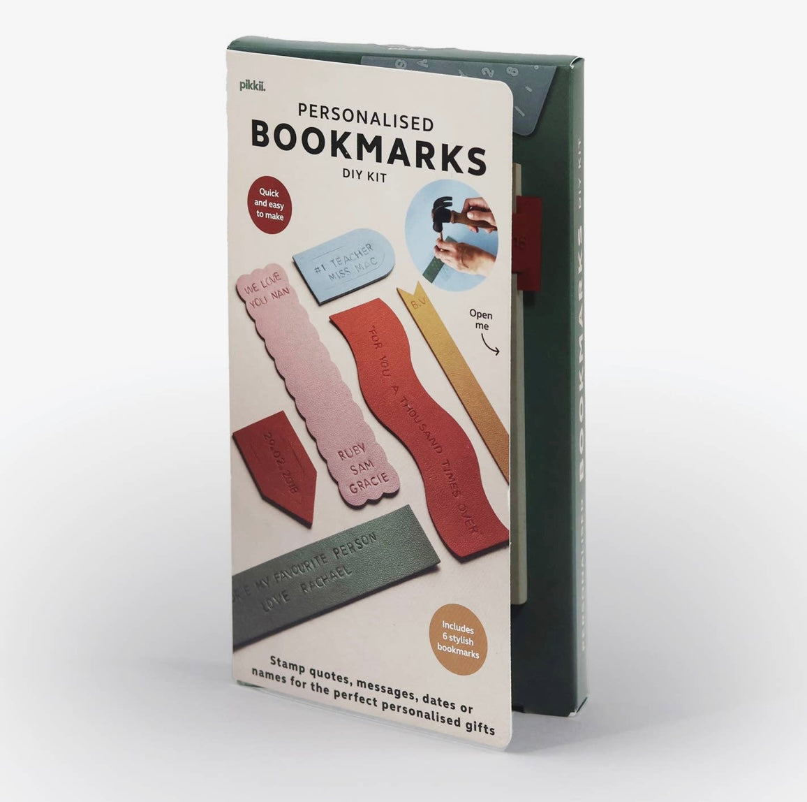 Personalised Bookmarks DIY Kit