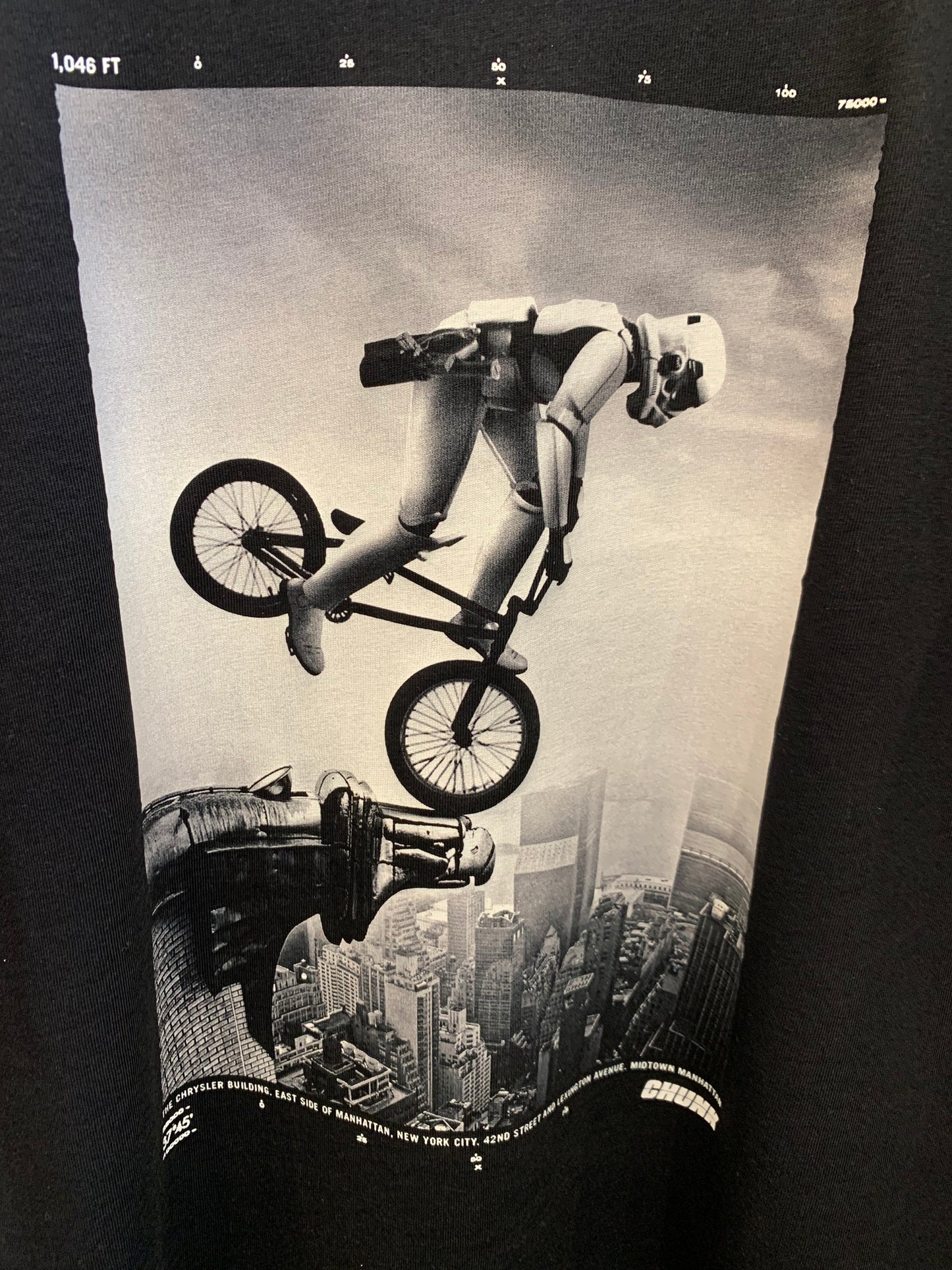 Star Wars BMX Trooper T-Shirt by Chunk