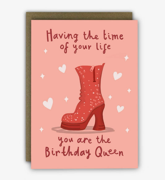 Birthday Queen Birthday Card