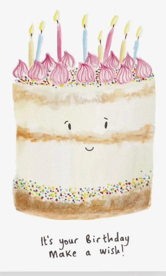 Birthday Cake Birthday Card