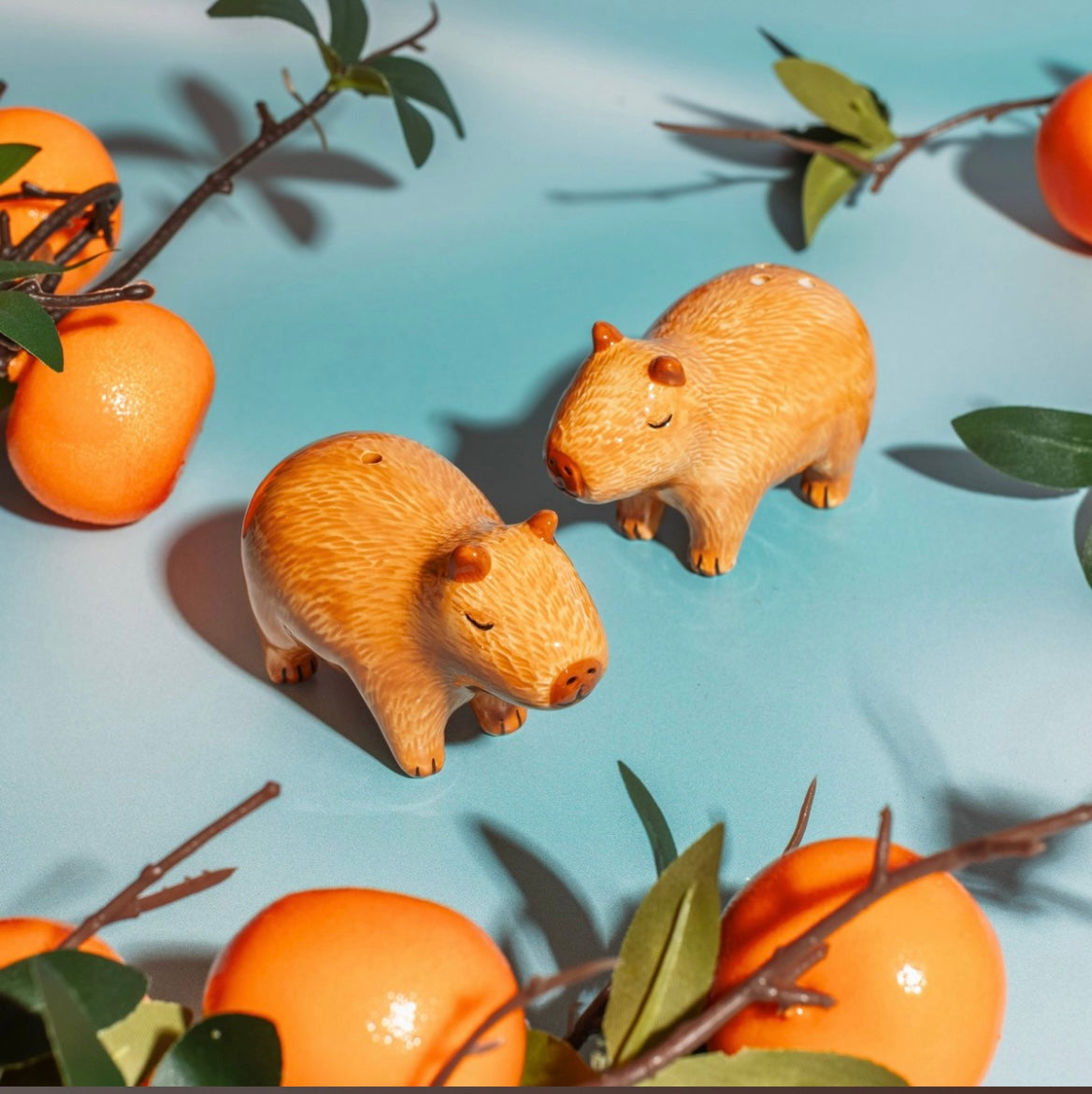 Capybara Salt and Pepper Shakers