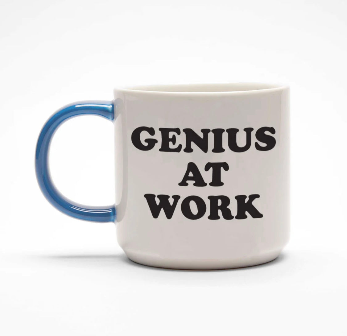 Peanuts - Snoopy - Genius At Work Mug